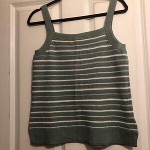 Medium Olive Green Gap Knit Top